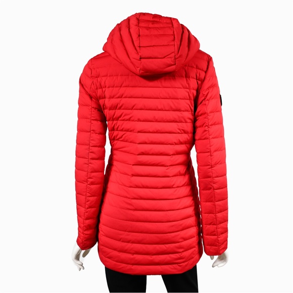 ATELIER NOIR by RUDSAK Cortina Puffer Down-Filled Coat in Red Size S - Picture 8 of 16